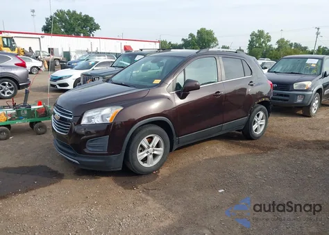 2016 Chevrolet Trax Lt из США, поврежденный, VIN KL7CJLSB5GB686588